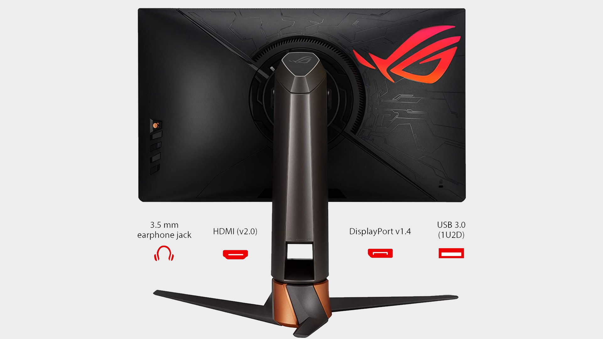 Puertos ASUS ROG Swift 360Hz PG259QN