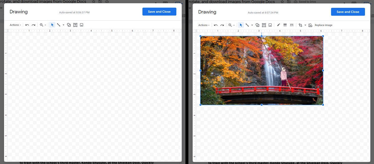 presiona control v para pegar
