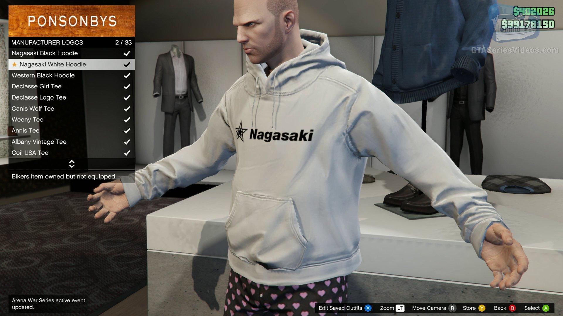 sudadera gta online nagasaki