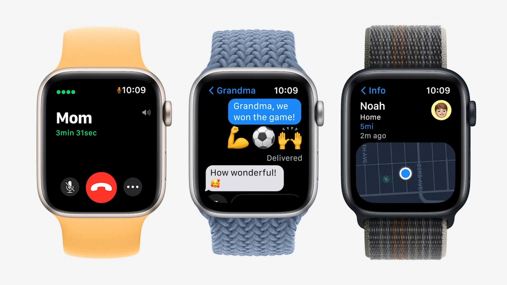 Configuración de la familia SE del reloj Apple Event 2022