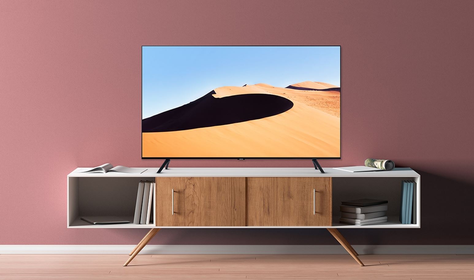 Samsung 70 pulgadas Clase 6 Serie LED 4K UHD Smart Tizen TV Promo Shot 2