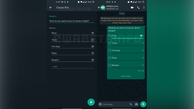 La nueva actualización de WhatsApp ahora permite a los usuarios bloquear capturas de pantalla de imágenes vistas una vez, también presenta encuestas grupales (3)
