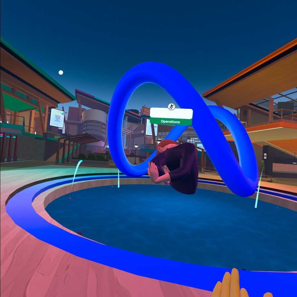 Horizon Worlds sin brazos