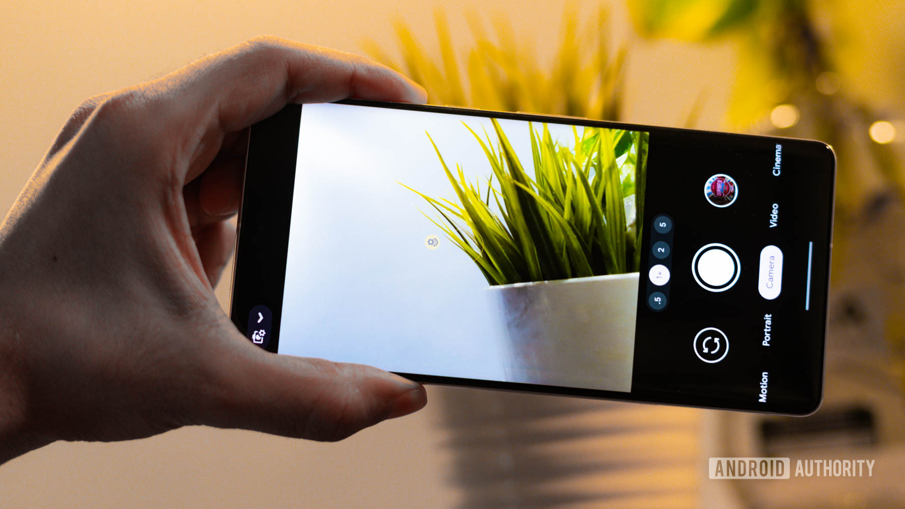 Interfaz del modo macro de Pixel 7 Pro