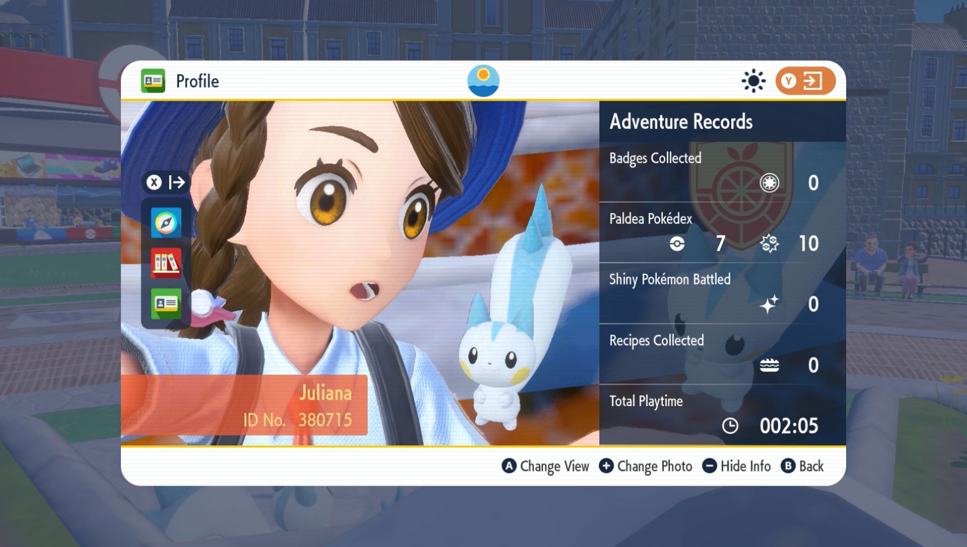 Pokémon Escarlata y Violeta - Perfil