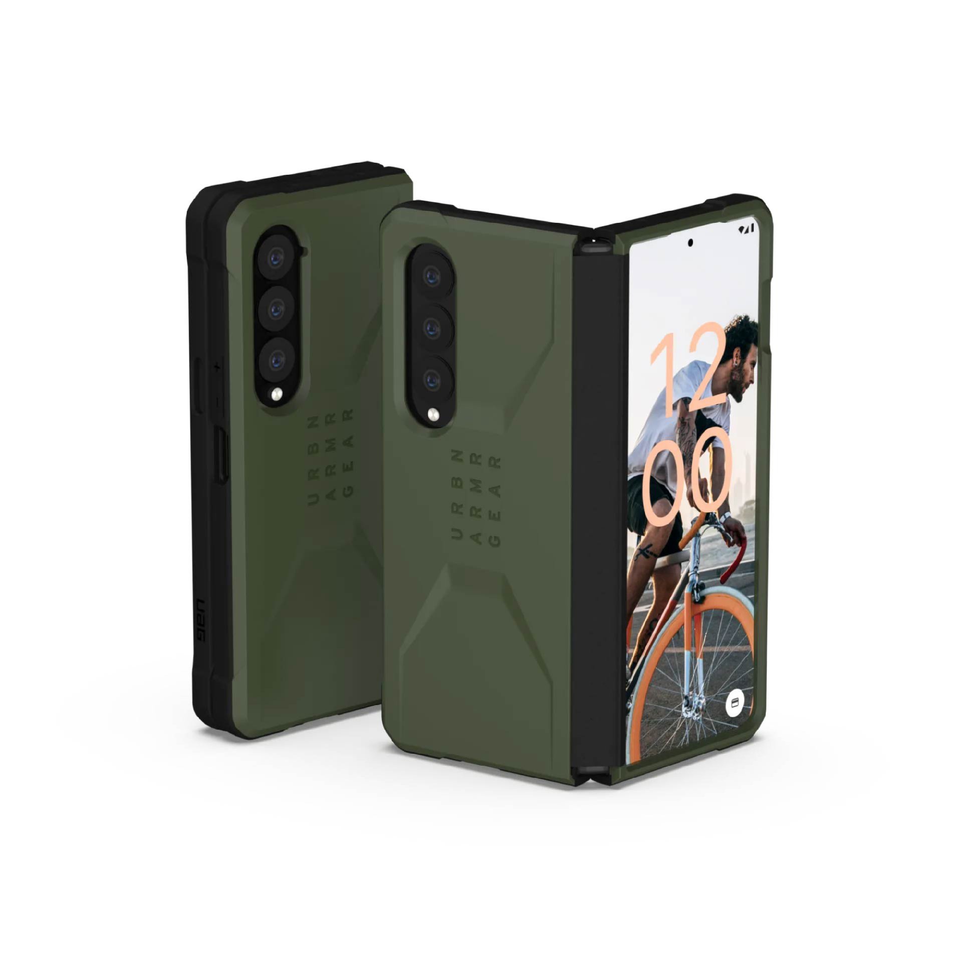 UAG HS SAMSUNG GALAXY ZFOLD 4 2022 ERNIE CIV OLIVE PRM 02 1 UAG HS SAMSUNG GALAXY ZFOLD 4 2022 ERNIE CIV OLIVE PRM 02 1