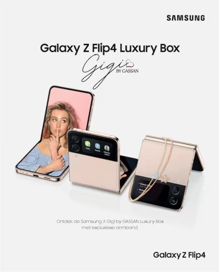 Rosa dorado Galaxy Z Flip 4